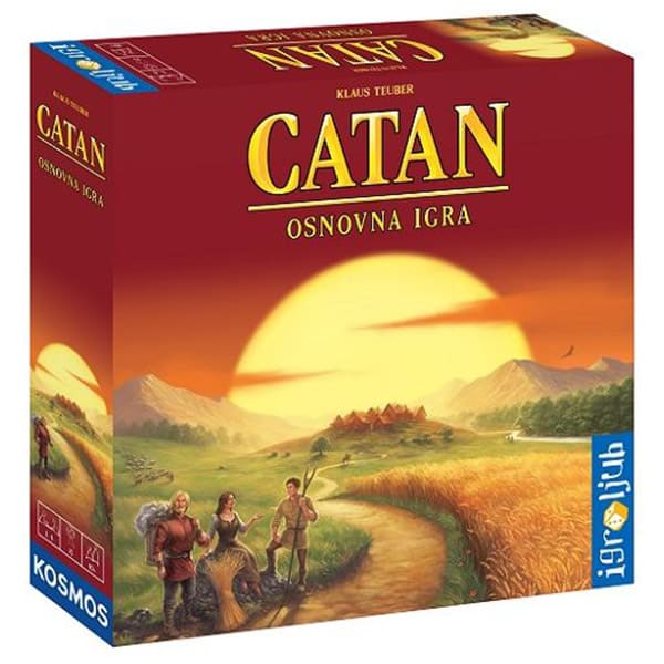 CATAN Naseljenici Ostrva Društvena igra Srpski jezik - ODDO igračke